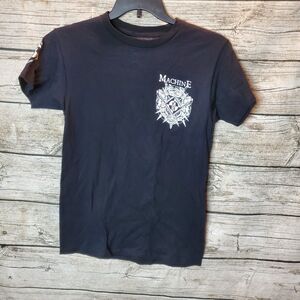 Junior's Machine Head Thrash Heavy Metal Band Tour T-Shirt Black Rock Tee Sz S